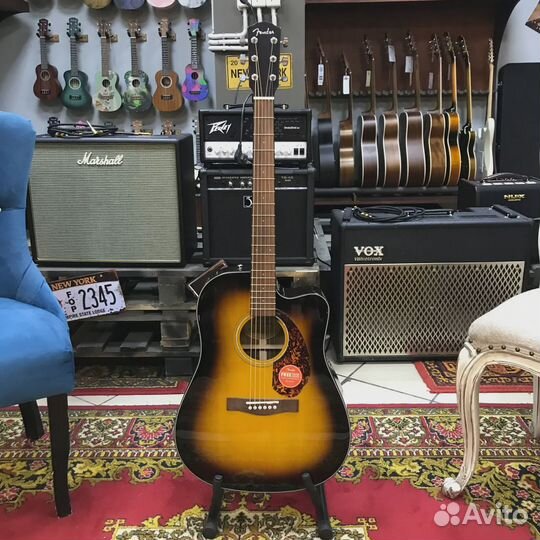 Fender CD-140SCE + Кейс