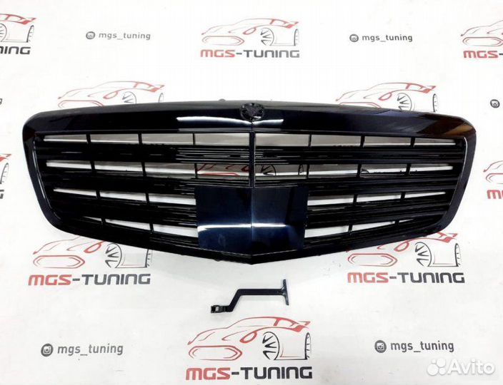 Решетка радиатора Mercedes S-class w221 S63 Black
