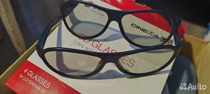 Продам 3D очки для телевизора lg, оригинальные