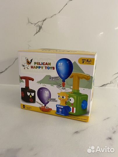 Машинки реактивные на воздушных шариках