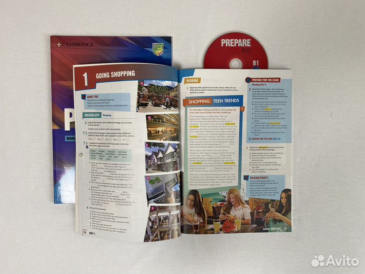 Prepare B1 L5/ комплект (SB,WB,CD) новый