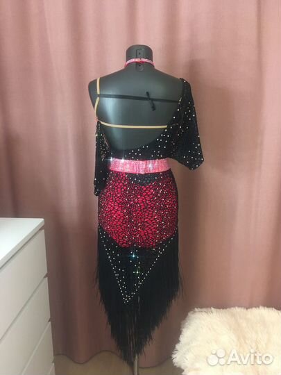 Платье для спортивных бальных танцев LA