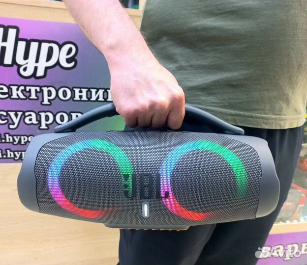 Колонка блютуз JBL boombox 3 rgb