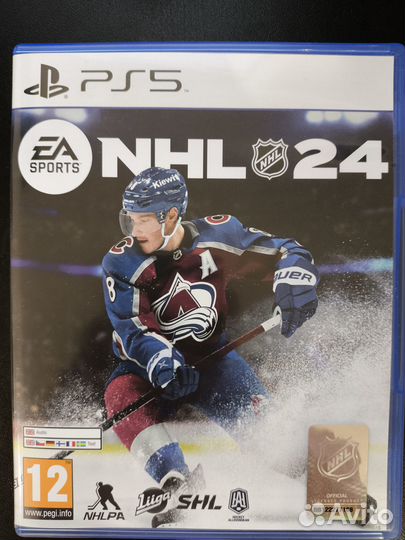 NHL 24 PS5 диск