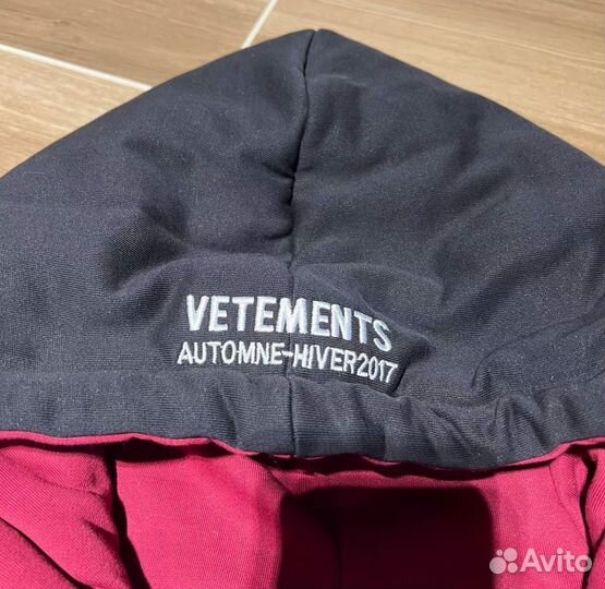 Бомбер Vetements Double Sided Pentagram hooded