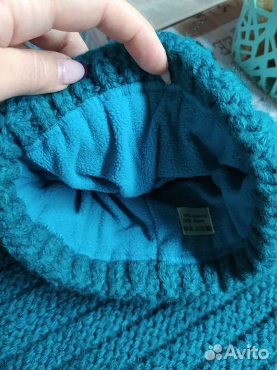 Шапка и шарф женский