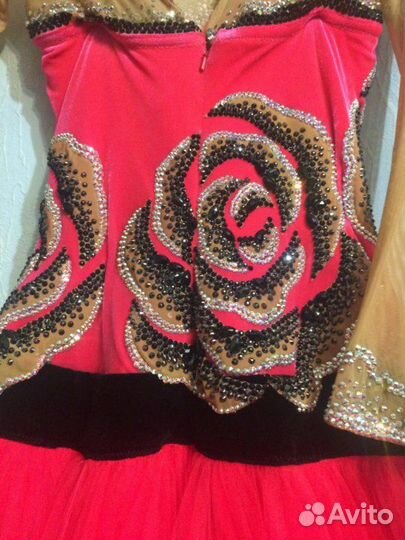 Платье для бальных танцев стандарт ю2