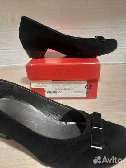 Туфли женские 38 размер черные