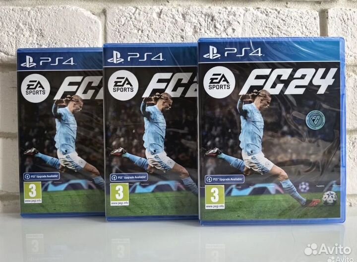 Диск Ea fc 24 ps4