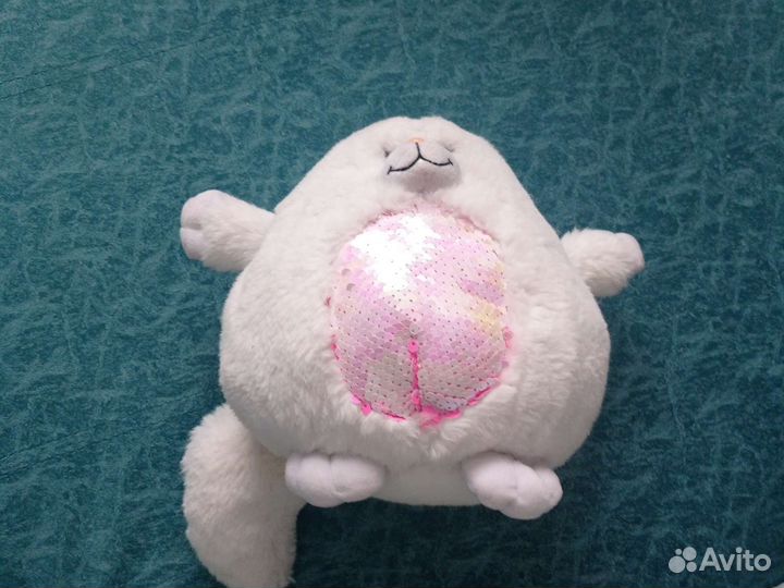 Игрушки пакетом мишка,ёжик,еденорожка,котик