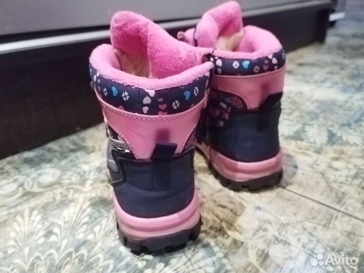 Ботинки для девочки осень-зима