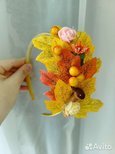 Ободок осень на утренник