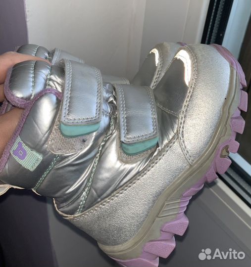 Ботинки зимние для девочки 23