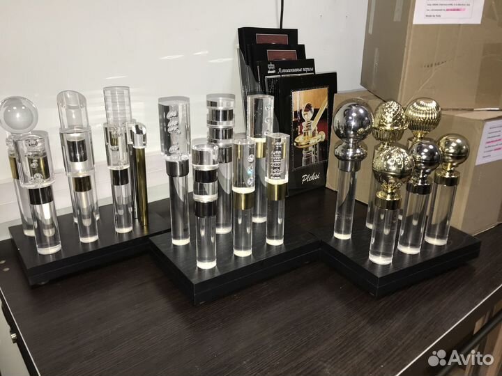 Карнизы для штор настенный, прозрачный