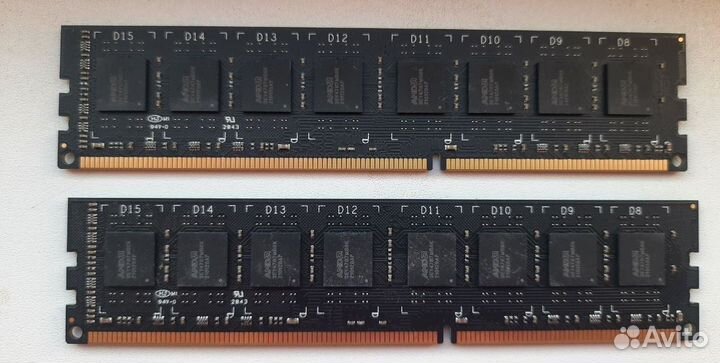 Оперативная память AMD Radeon Memory ddr3 8gb