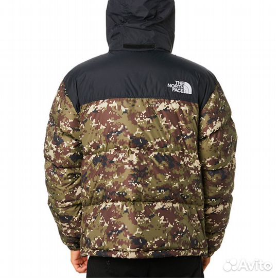 THE north face 1996 Collection Down Jacket Unisex Green Camouflage (M)(88)