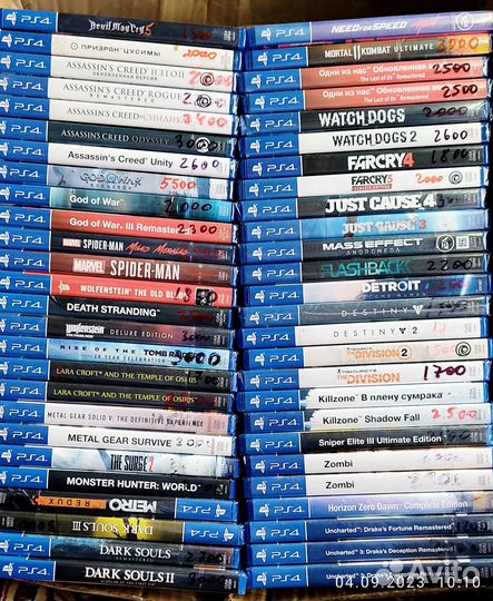 Игры для Playstation-4, 5