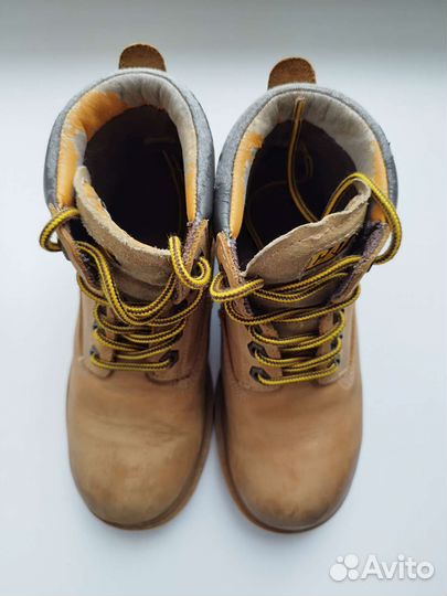 Ботинки демисезонные кожаные