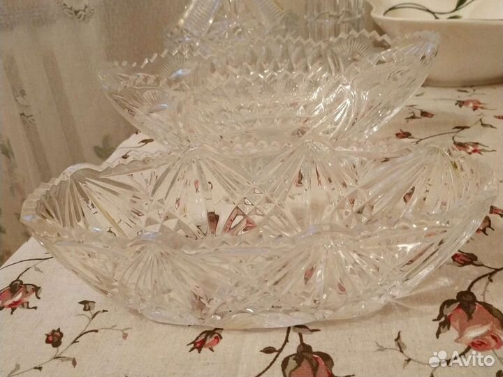 Хрустальная ваза СССР