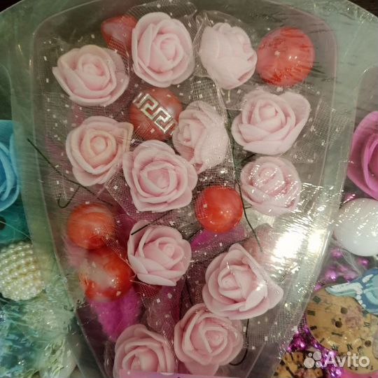 Материалы для творчества, искусственные цветы