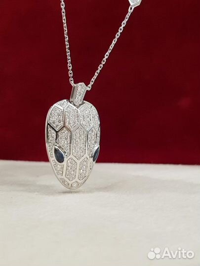 Золотое колье с бриллиантами Bvlgari