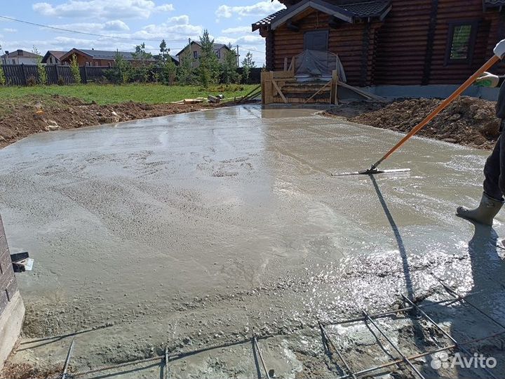 Отмостка вокруг дома