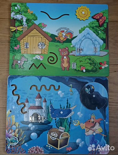 Бизиборды детские