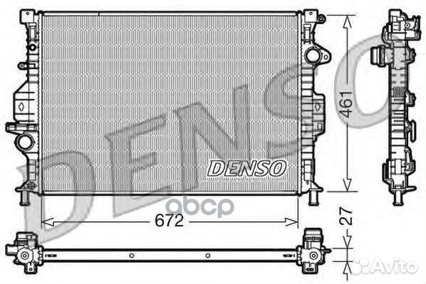 Радиатор ford C-MAX (07) /focus C-MAX (03-07) /F