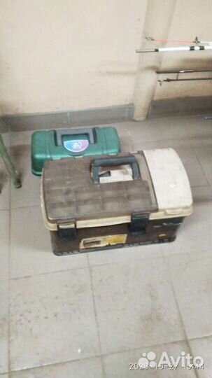 Рыболовные принадлежности бу