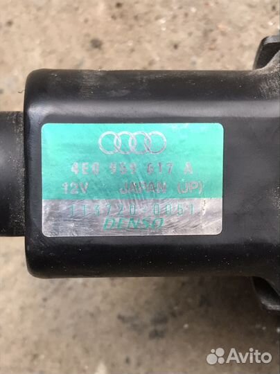 Кран печки Audi A8 2004 4E0959617A 4E8