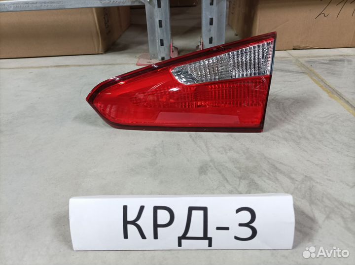 Фонарь правый внутренний Kia Cerato 3 2013