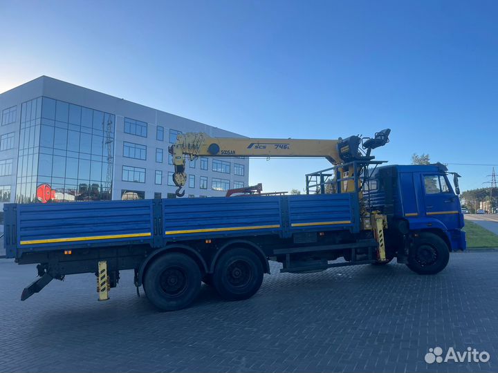 КАМАЗ 65117 с КМУ, 2012