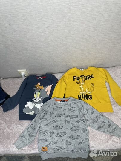 Одежда пакетом на мальчика 98 104