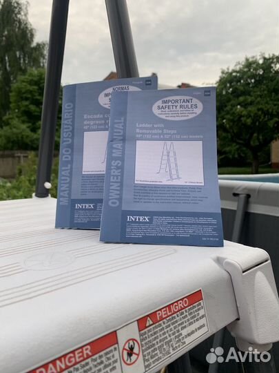 Лестница для бассейна Intex