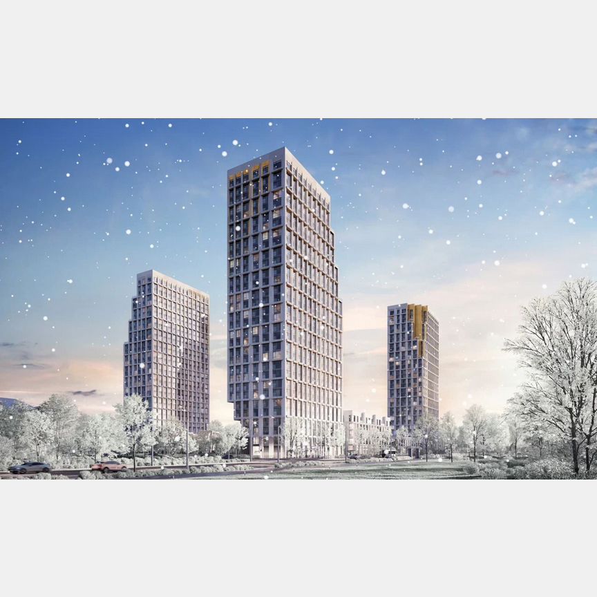 2-к. квартира, 51,9 м², 31/31 эт.