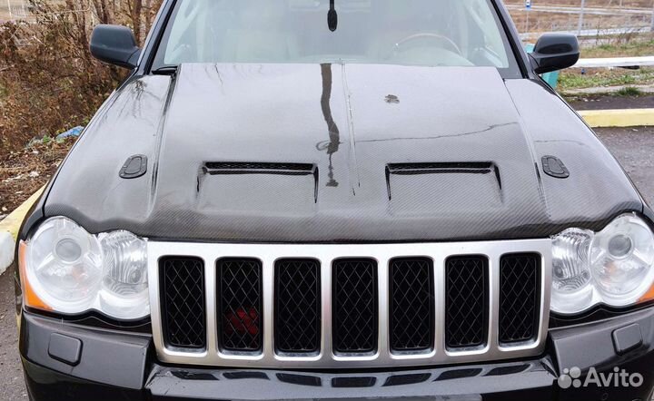 Продаю капот карбоновый для jeep wk