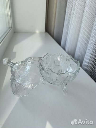 Конфетница с крышкой