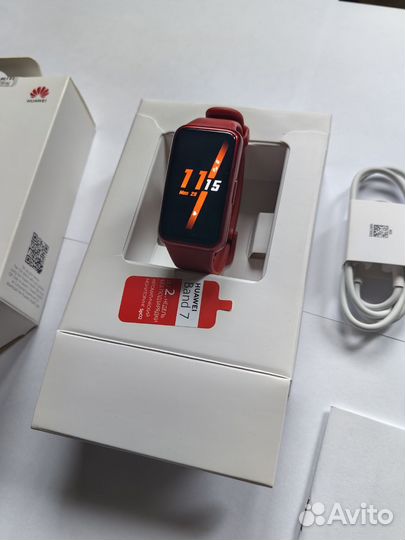 Huawei band 7(red/красный)