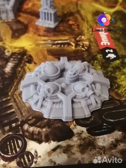 Настольная игра Владыки Эллады компоненты