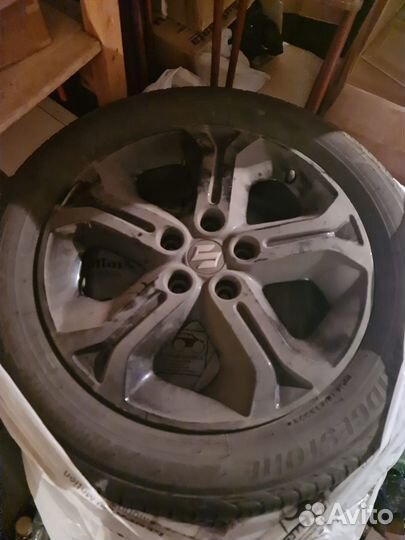 Комплект колес на ориг дисках r17 suzuki vitara