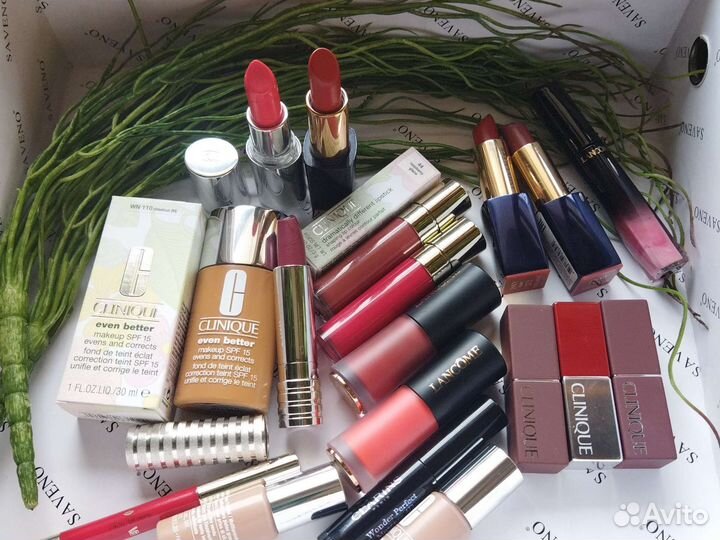 Clinique, Clarins, Estee Lauder, Lankom