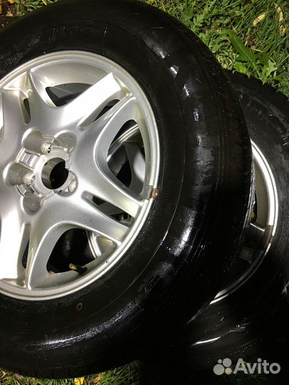 Зимняя резина на литых дисках r16