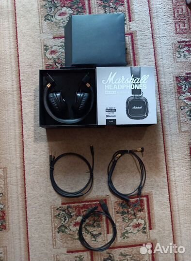 Наушники Marshall major 2 Bluetooth оригинальные