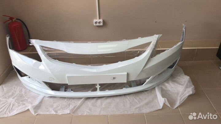 Бампер передний Kia Rio Solaris 2