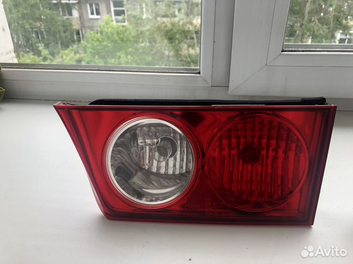 Фонари в крышку багажника Хонда аккорд 7