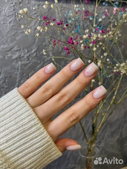 Маникюр с покрытием гель лак