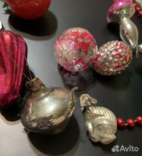 Елочные игрушки СССР Большой лот в реставрацию