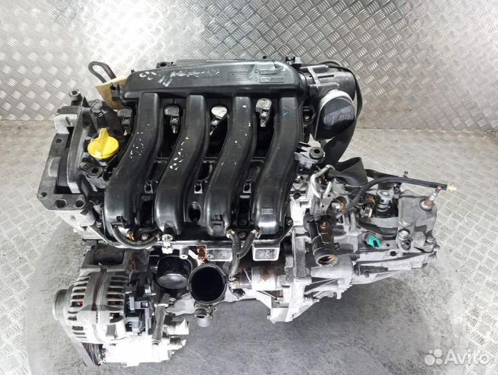 Двигатель к Renault Scenic 2 2007 K4M 766 1.6