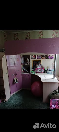 Детская кровать чердак