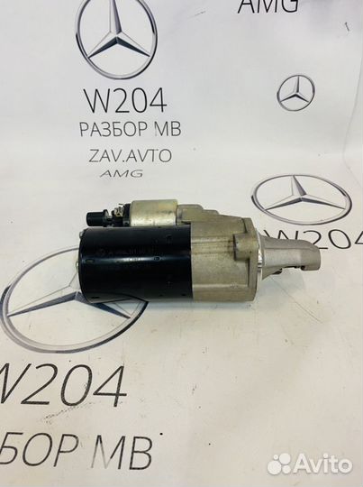 Стартер Mercedes W204